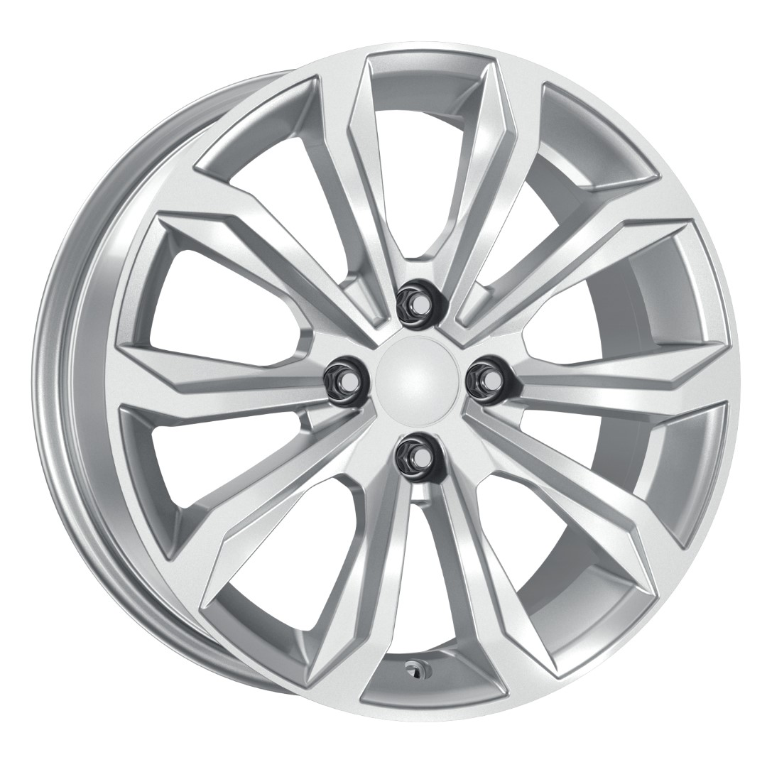 16 İnç 4X100 Renault Toyota Hyundai Uyumlu Silver Jant Takımı