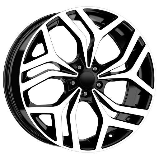 20 İnç 5X108 Ford Volvo  Black Diamond Jant Takımı