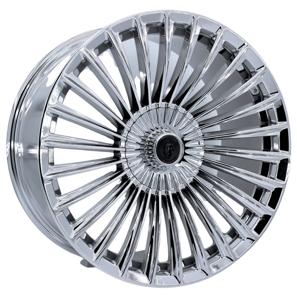 20 İnç 5x112 Mercedes S E C Class Maybach Vacoom Chrome Jant Takımı | R1 Wheels