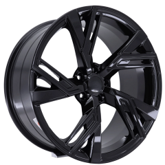 20 İnç 5X112 AUDİ A4 A5 A6 A7 A8 Volkswagen Seat Skoda Black Jant Takımı