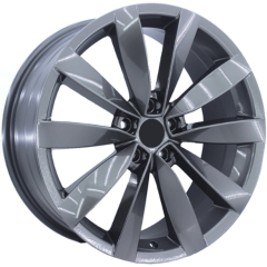 17 İnç 5X100 Subaru Toyota Seat Uyumlu Lugano Style Gun Metal Jant Takımı