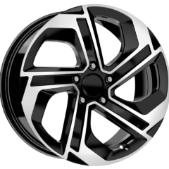 17 İnç 5X112 Volkswagen Audi Mercedes Uyumlu Black Diamond Jant Takımı