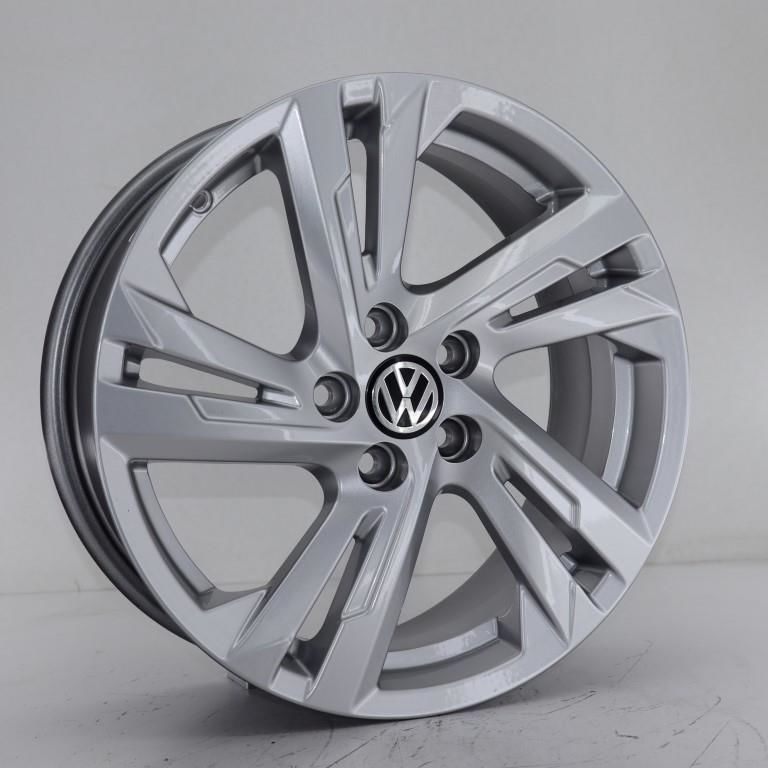 16'' 5X100 Volkswagen Polo Skoda Fabia Silver Jant Takım