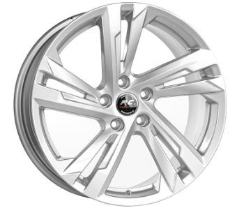 16'' 5X100 Volkswagen Polo Skoda Fabia Silver Jant Takım