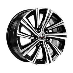 16 İnç 5X108 Volvo Mazda Ford Peugeot Suv Black Polish Jant Takımı