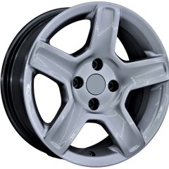 16 İnç 4x108 Citroen C Seri Peugeot 200 300 Seri Uyumlu Silver Jant Takımı | R1 Wheels