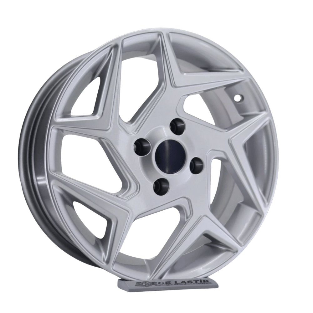 16 İnç 5x108 Ford Volvo Peugeot Uyumlu Silver Jant Takımı | R1 Wheels