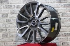 20'' İnç 5X120 Range Rover Türbülans Gun Machined  Jant Takım