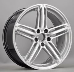 21 İnç 5X130 Porsche Taycan Cayenne Panemara Silver Jant Takımı