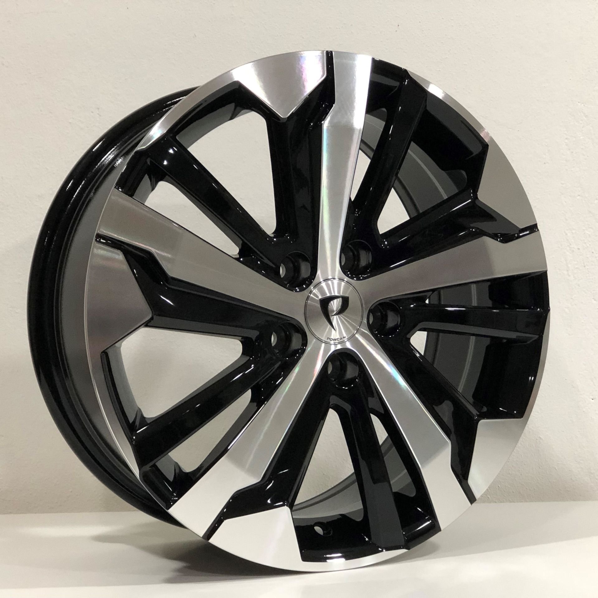 16'' 4X108 Peugeot Citroen Black Machined Jant Takım