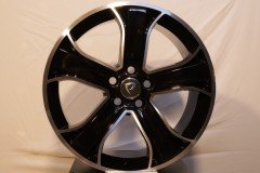 20'' İnç 5X120 Land Rover Autobiography Black Machined  Jant Takım