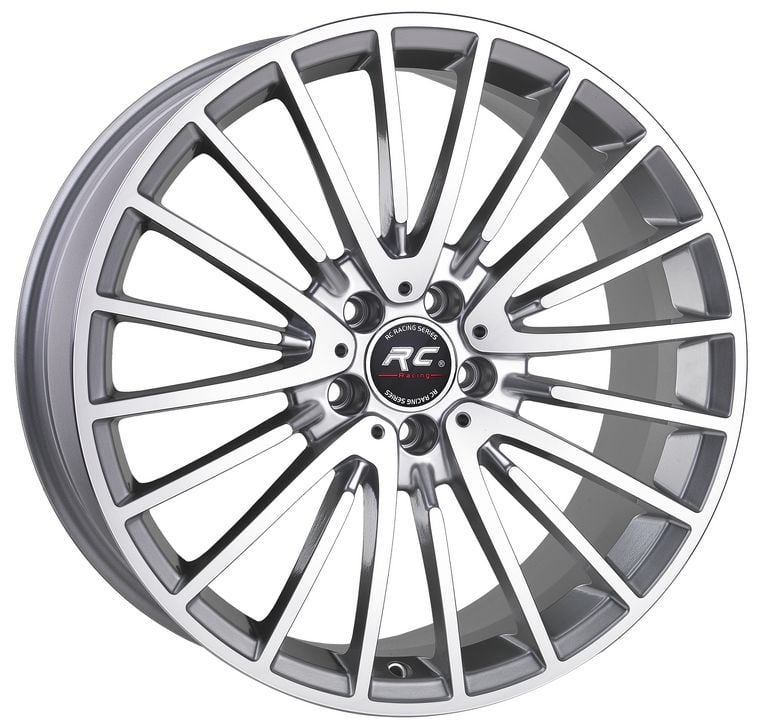 21 İnç 5X112  Mercedes S Klass E Klass C Klass Silver Polish Jant Takımı