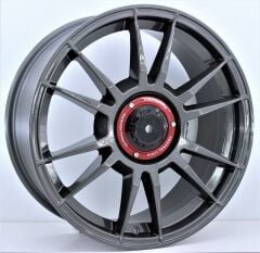 18 İnç 5X108 Peugeot Ford Volvo Kapaklı Ultrasport Gun Metal Jant Takım