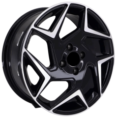 16 İnç 4X100 Renault Hyundai Fiat Uyumlu Silver Jant Takımı