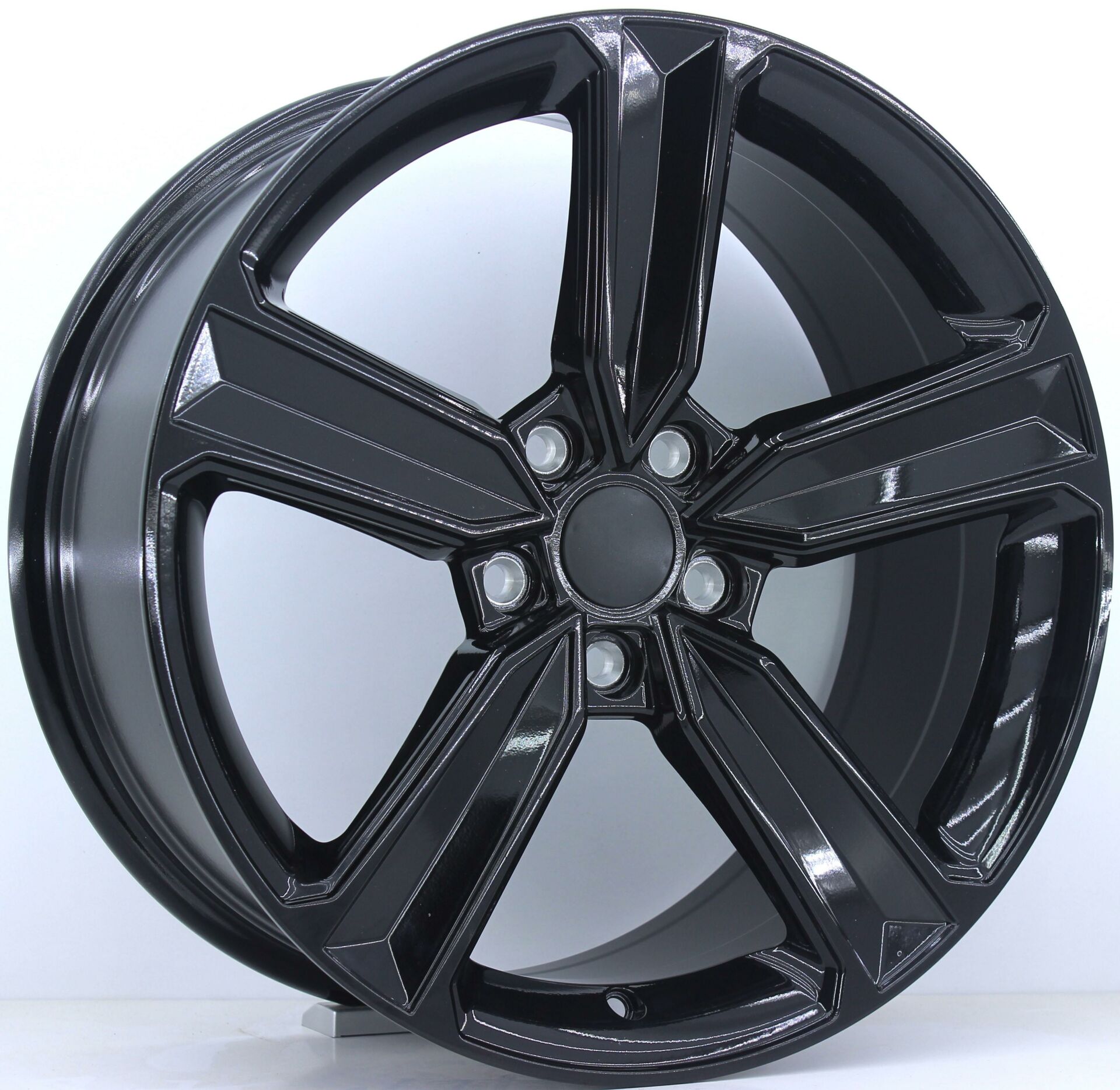 18 İnç 5X112 Audi A3 A4 A5 A6 A7 A8 Deep Black Gloss Jant Takım