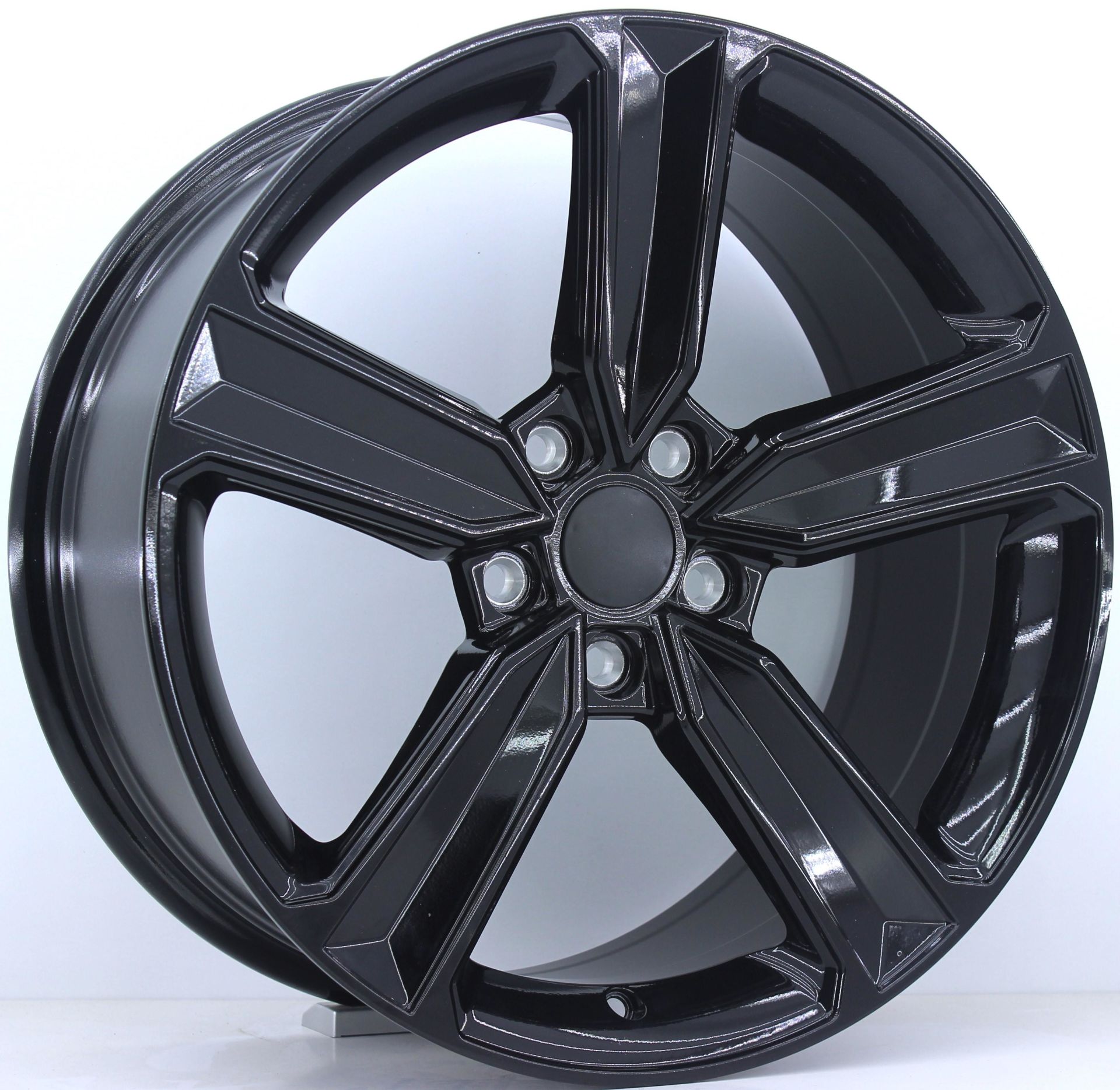 18 İnç 5X112 Audi A3 A4 A5 A6 A7 A8 Deep Black Gloss Jant Takım