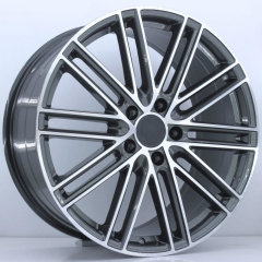 21 İnç 5X130 Porsche Cayenne Panemara Gun Metal Polish Jant Takımı