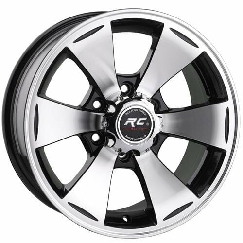 16 İnç 6X130 Mercedes Sprinter Volkswagen Crafter Black Polish Jant Takımı