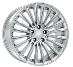 18 İnç 5x112 Mercedes Audi Maybach Uyumlu Silver Jant Takımı | R1 Wheels
