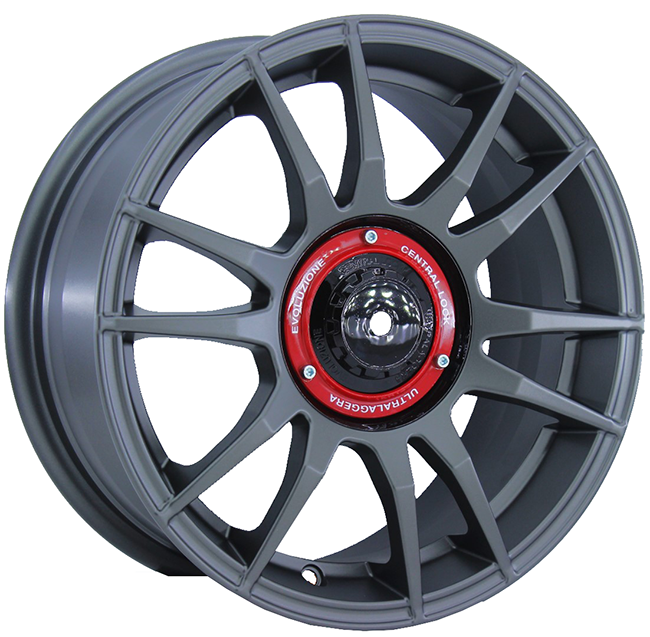 16 İnç 4X100 Renault Honda Hyundai Fiat Uyumlu Kapaklı UltraSport Matt Gun Metal Jant Takımı