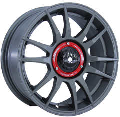 16 İnç 4X100 Renault Honda Hyundai Fiat Uyumlu Kapaklı UltraSport Matt Gun Metal Jant Takımı