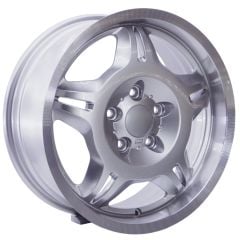 17 İnç 5x120 BMW Uyumlu Çift Aplikasyon Silver Lip Diamond Jant Takımı 