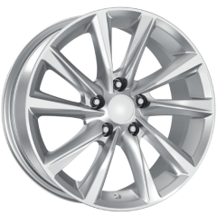 16 İnç 5X114.3 Renault Megane Hyundai Toyota Honda Dacia Uyumlu Silver Jant Takımı