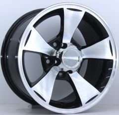 16 İnç 5X118 Cıtroen Jumper Fiat Ducato Peugeot Boxer Off Road Black Polish Jant Takımı