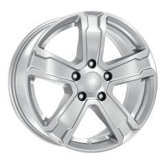 16 İnç 5X130 Fiat Ducato Citroen Jumper Peugeot Boxer Silver Jant Takımı