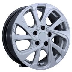 16 İnç 5X114.3 Renault Honda Hyundai Silver Jant Takım