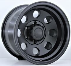 16 İnç 6X139.7 Ford Ranger Toyota Hılux Off-Road Matt Black Jant Takımı