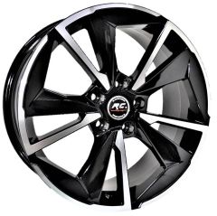 18 İnç 5X114.3 Toyota Honda Hyudai Kia Nissan Black Polish Jant Takım