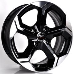 16 İnç 5X108 Volvo Mazda Ford Peugeot Black Polish Jant Takımı