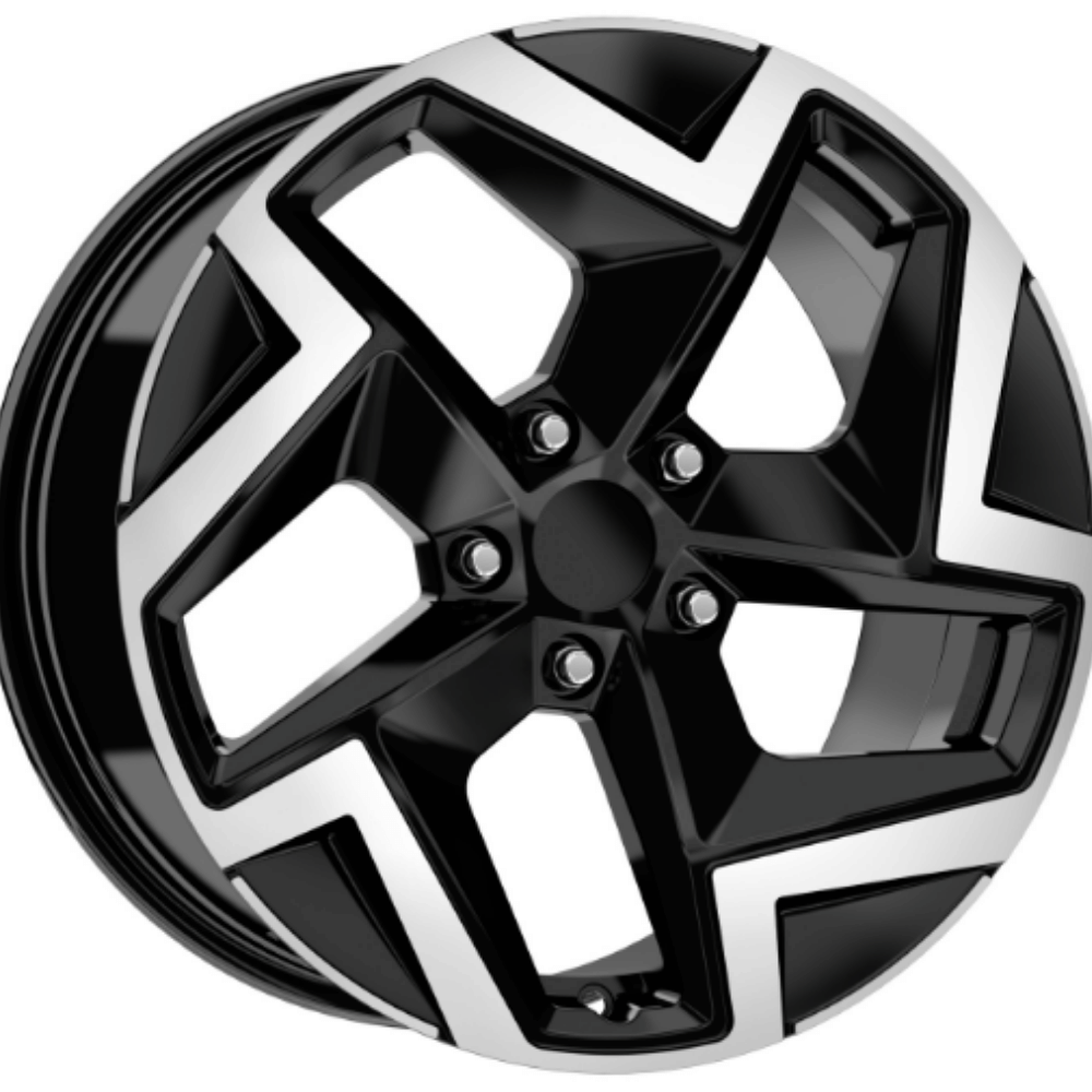 17 İnç 5x100 Volkswagen Toyota Uyumlu Black Diamond Jant Takımı
