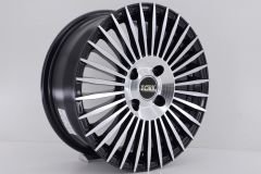 16 İnç 4X108 Peugeot Black Machined  Jant Takım