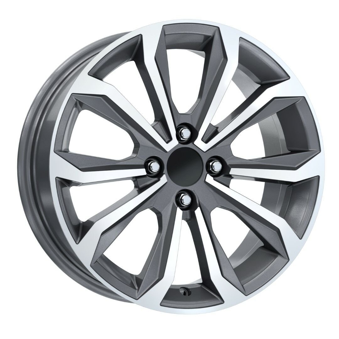 16 İnç 4X100 Dacia Renault Gun Metal DiamondJant