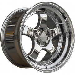 17 İnç 5x100 Toyota Subaru Uyumlu SSR Vacuum Chrome Jant Takımı