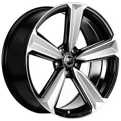16 İnç 5X98 Fiat Egea Doblo Fiorino Uyumlu Babayaga Black Polish Milling Jant Takımı