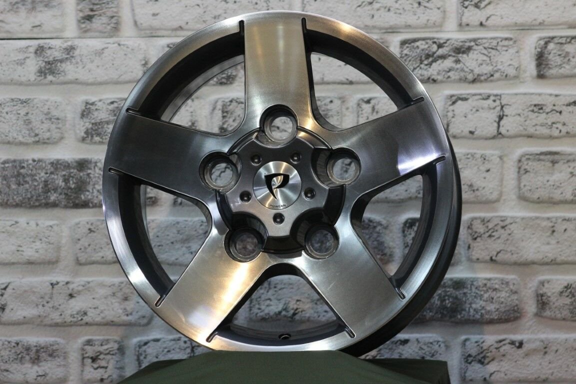 16'' İnç 5X165 Land Rover Defender Gun Machined  Jant Takım