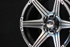 16'' İnç 5X127 Off-Road  Black Polish  Jant Takım