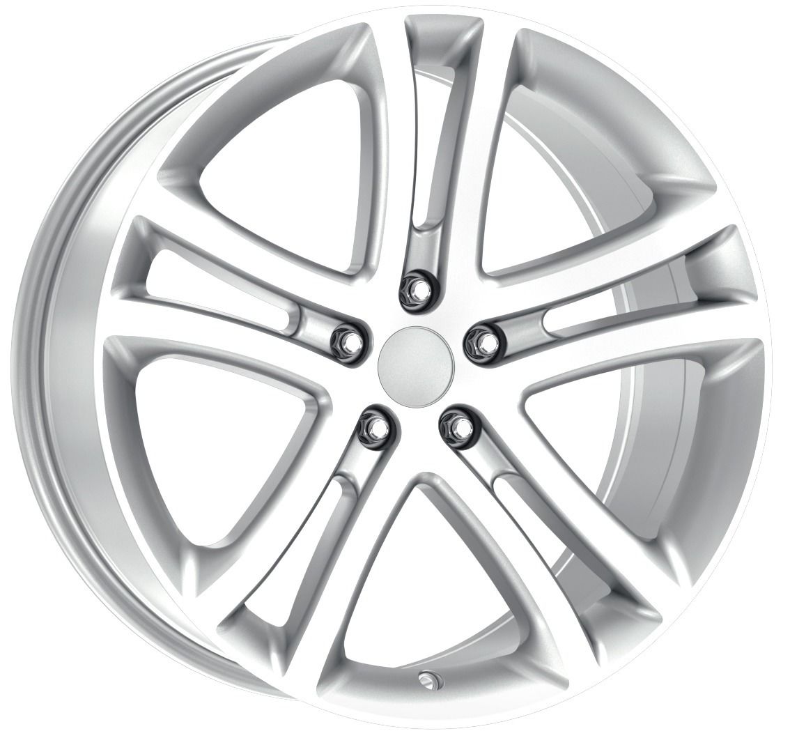 18 İnç 5x98 Alfa Romeo Citroen Fiat Uyumlu Savannah Silver Diamond Jant Takımı