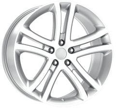 18 İnç 5x98 Alfa Romeo Citroen Fiat Uyumlu Savannah Silver Diamond Jant Takımı