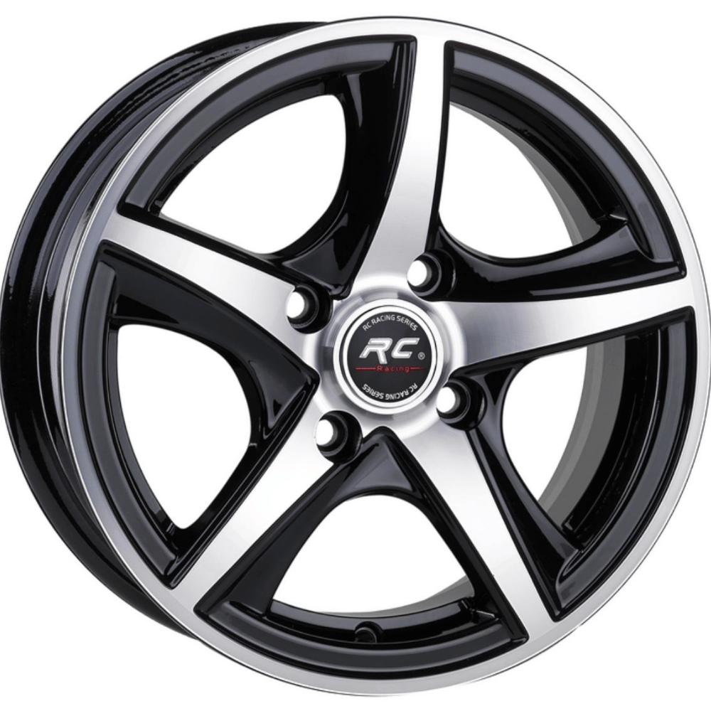 15 İnç 4x100 Hyundai Honda Toyota Uyumlu Black Polish Jant Takımı