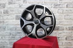 15'' İnç 4X114.3 Chery Chevrolet Honda Black Machined  Jant Takım