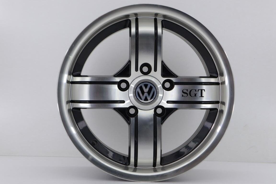 16'' İnç 5X120 Transporter Black Machined  Jant Takım