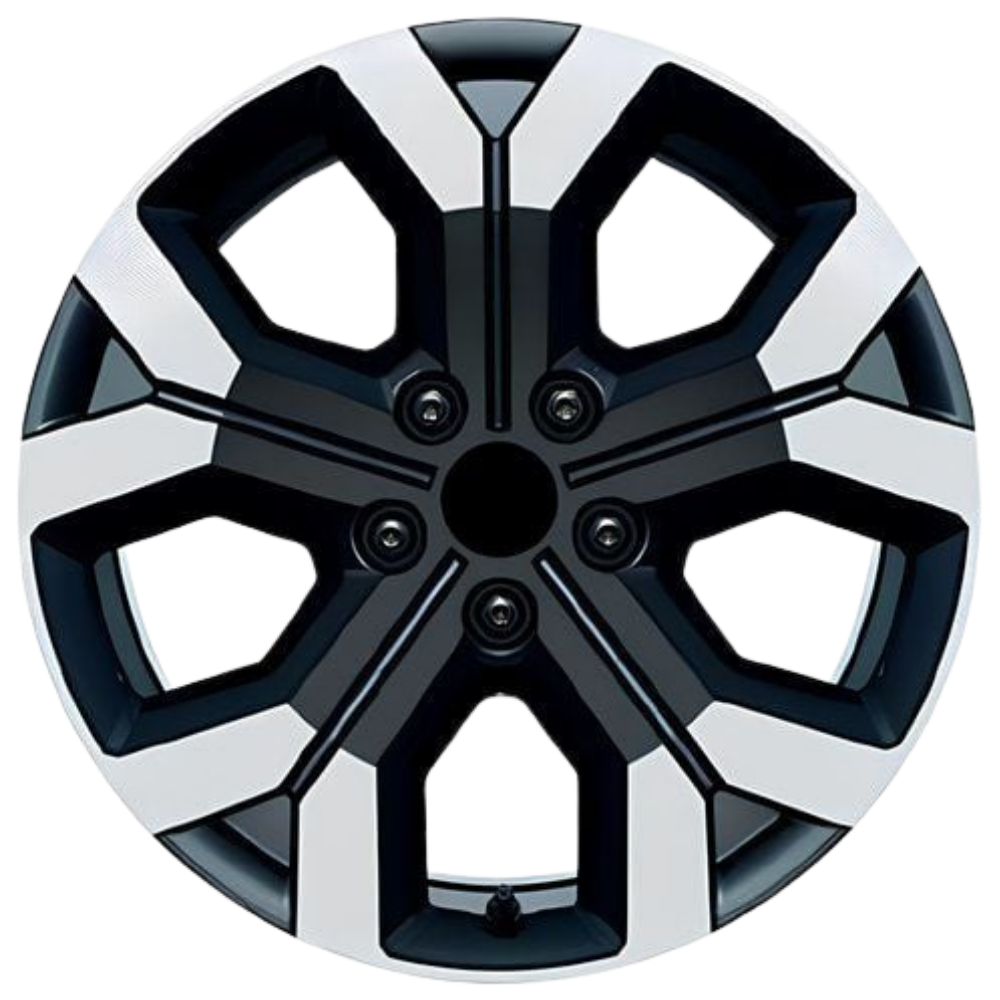 16 İnç 4x100 Renault Honda Hyundai Opel Kia Uyumlu Siyah Jant Takımı | R1 Wheels