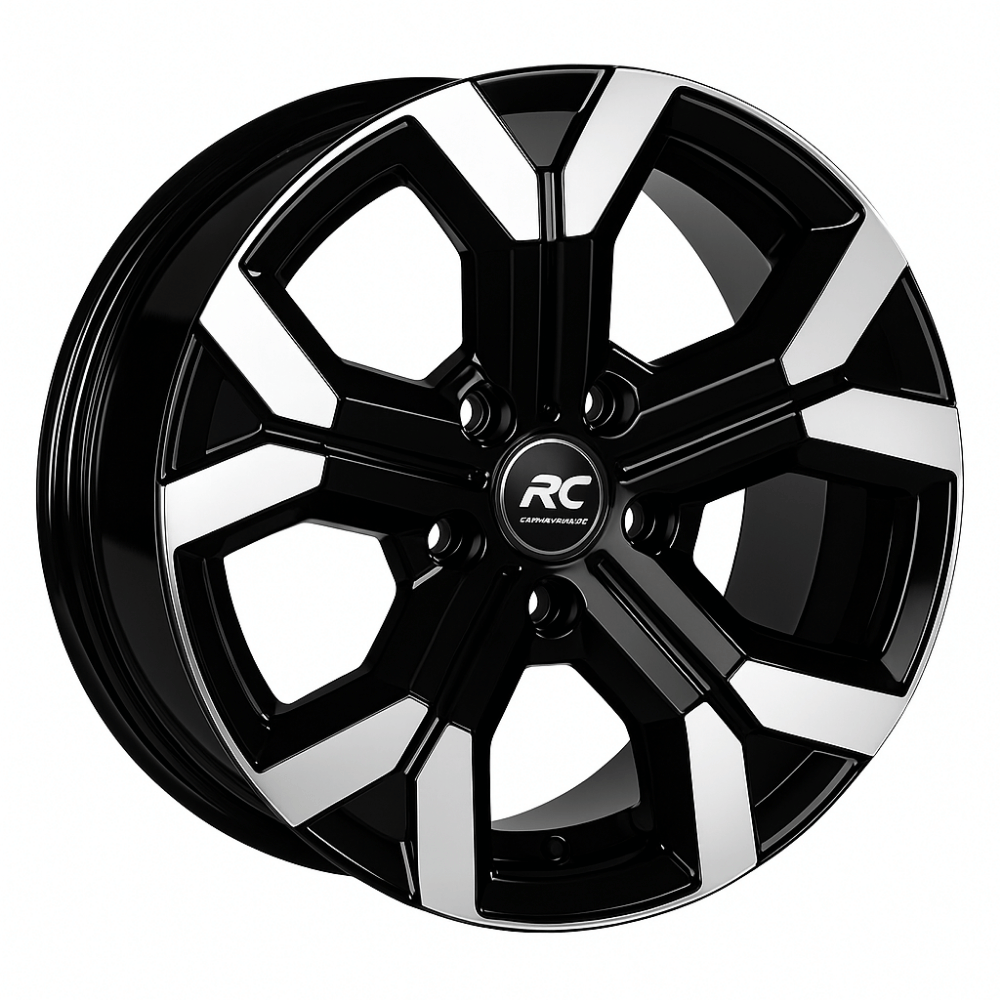 16 İnç 5X114.3 Hyundai Kia Mitsubishi Uyumlu Black Jant Takımı