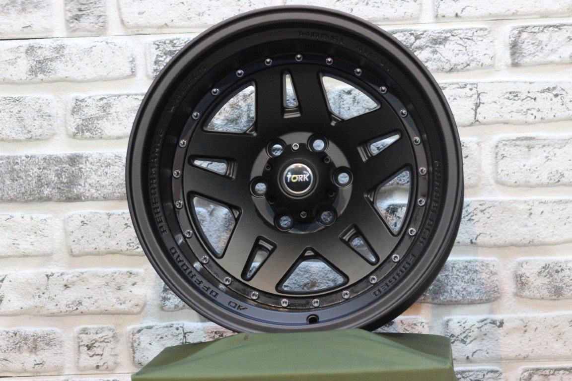 16'' İnç 5X120 Off-Road  Mat Black  Jant Takım