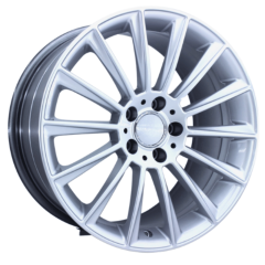 20 İnç 5x112 Mercedes Audi Volkswagen Uyumlu Çift Aplikasyon Silver Jant Takımı