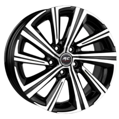 17 İnç 5x114.3 Honda Mazda Mitsubishi Uyumlu Black Polish Jant Takımı